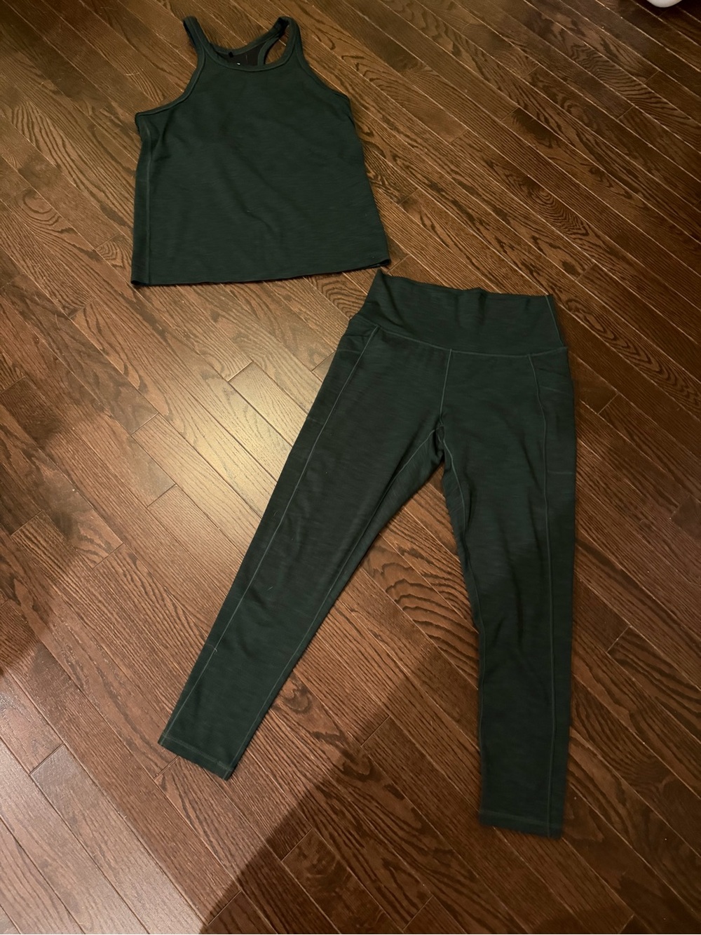 Prana Becksa Set in Hunter Green